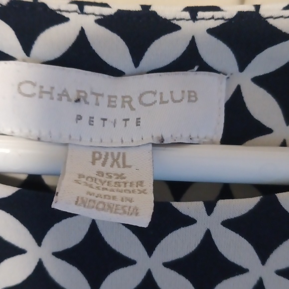 Charter club black and white swing dress - Picture 5 of 6